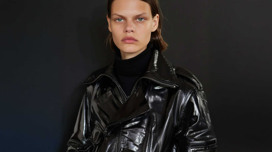 STRAIGHT-LEG DENIM TROUSERS